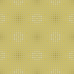 Abstract of polka gold seamless pattern