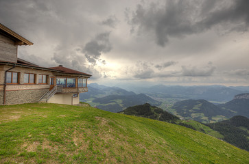 Bergrestaurant Hohe Salve Architektur 