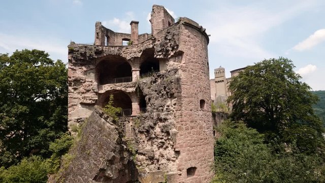 Heidelberg Castle, Ruin, Summer 2018