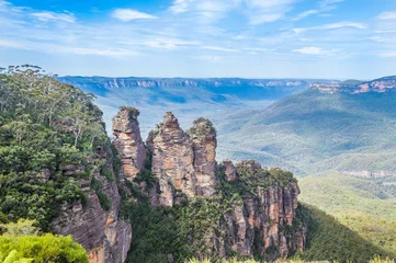 Printed roller blinds Three Sisters The three sisters rock formation in the Blue Mountains, near Sydney Australia