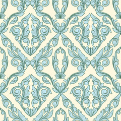 Retro decorative seamless pattern