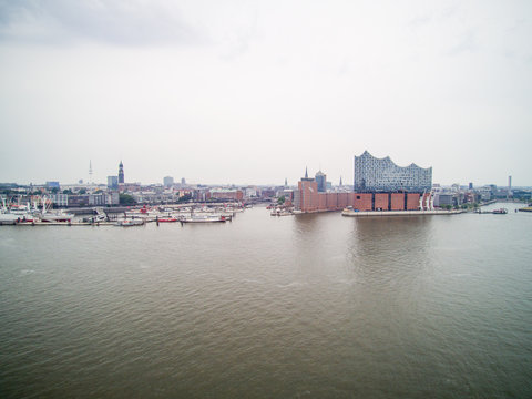 Hafen von oben