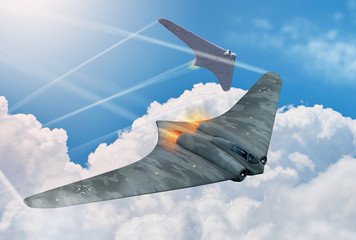 German Horten Fighter Aircraft