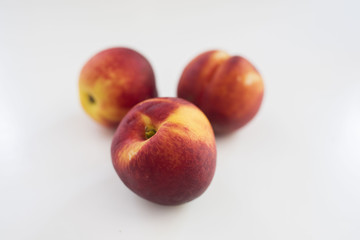 nectarine, fruit, red, tasty, fresh