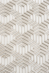 Reggello, Italy - September 11, 2016: Tile decoration about Sammezzano Ancient Castle in Reggello, Italy on September 11, 2016. All stuccos and tiles were made "on the spot".