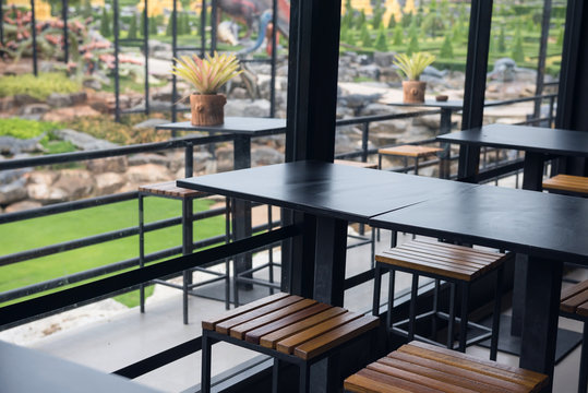 Indoor and Outdoor restaurant table