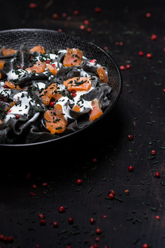 Saumon spiruline