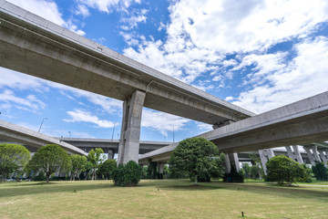 Fototapeta premium overpass in urban