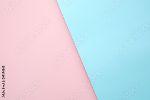 Pink And Light Blue Pastel Paper Color Cross Overlap For Background Pink And Light Blue Pastel Paper Color Cross Overlap For Background