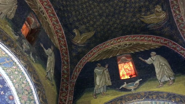 Mausoleum of Galla Placidia mosaic ceiling