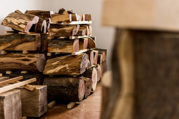 Holzlager