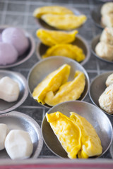 Various Chinese steamed dumpling