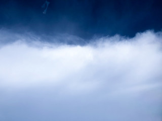Fototapeta premium A big cloud covered the sun p)