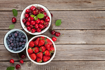 Fresh summer berries