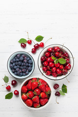 Fresh summer berries