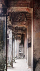 historical ruins of Angkor Khmer Empire, Siem Reap, Cambodia