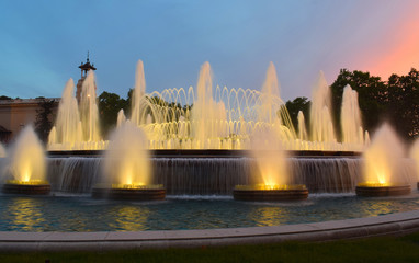 

Fuente mágica de Montjuic en Barcelona


