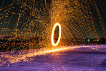 steel wool photography - Powered by Adobe