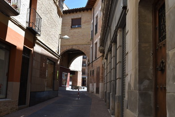 Fototapeta na wymiar Ejea de los Caballeros (Zaragoza)