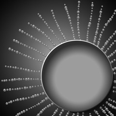 Trendy header design with place for your text. Creative vector background.