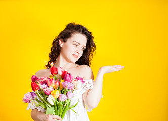 Fototapeta premium The happy Women's Day