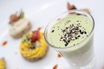 Catering Chef Cup Dessert milk breakfast glass how cup fruit fresh bowl mug juice sauce salt closeup macro ingredient brown preparation cooking