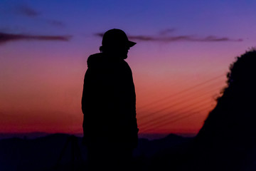 Hollywood Hills Silhuoette 