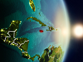 Jamaica during sunrise