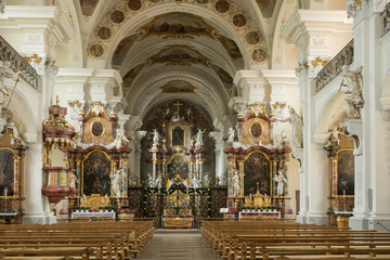 Fototapeta na wymiar Pfarrkirche St-Peter im Hochschwarzwald