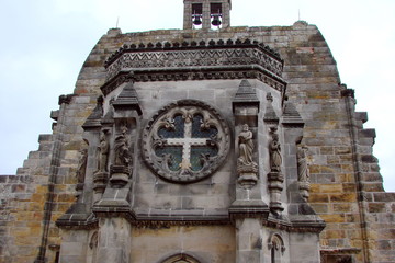 Ancient religious monuments of the architecture of the Scottish cities.