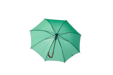 colorful umbrella isolated on the white