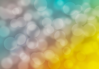 abstract beautiful circle bokeh For as background