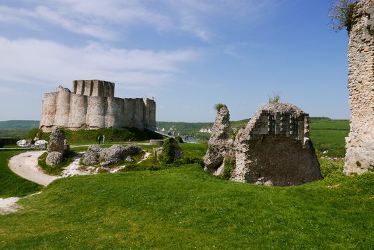 Chateau Gaillard, Normandie, France
