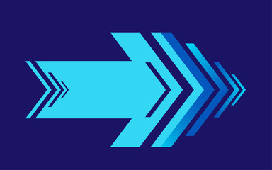 arrow graphic vector design background