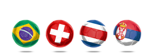 Gruppe E - Fussball WM in Russland