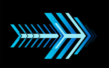 arrow graphic vector design background