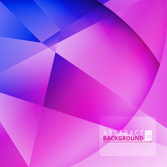 Abstract Bright Blue Pink Background modern vector illustration