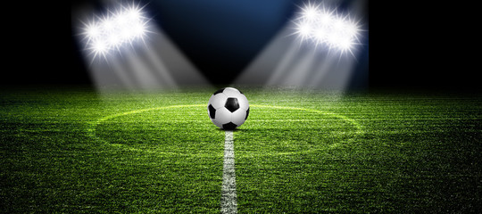 Fußball im Stadion