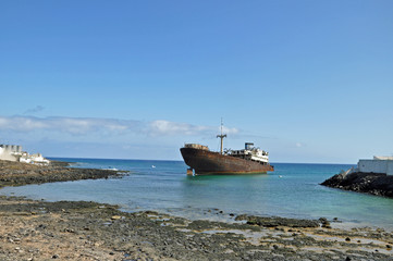 Lanzarote, Schiffswrack