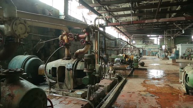Paper mill in operation