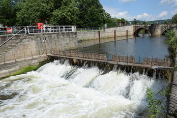 Wehr an der Werra in Hannoversch Münden