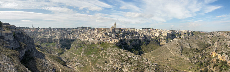Obraz premium Matera Sassi Basilicata Italy