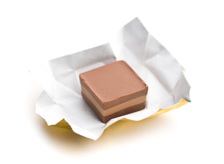 Wrapped nougat candy