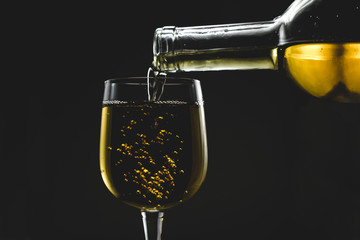glass of wine