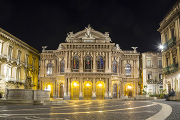 Massimo Bellini Theater, Catania, Italy