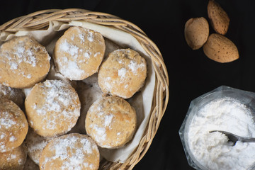 Cookies Bakery with white sugar
