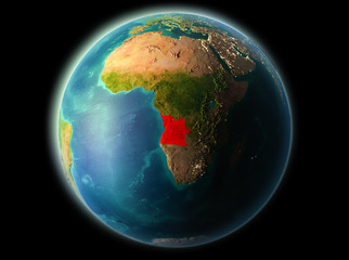 Angola in the evening