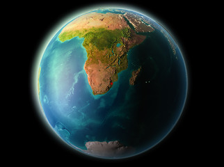 Swaziland in the evening