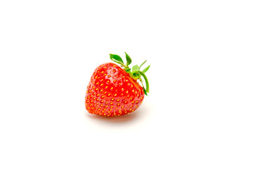 strawberry berry on white background