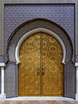 Ornate Door & Tile